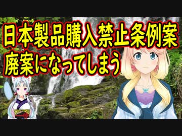 悲報！韓国で日本製品購入禁止条例案が廃案になってしまう【世界の〇〇にゅーす】