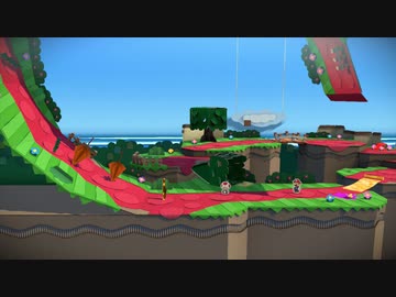「ペーパーマリオカラースプラッシュ」をプレイpart3
