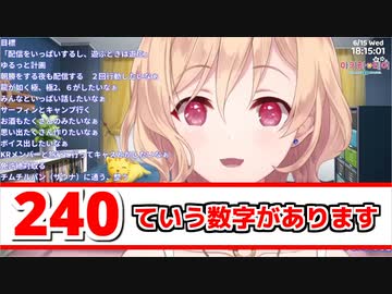 【下ネタ注意】男性の理想的な数字についての質問をする明楽レイ【にじさんじ】