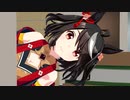 頭上を注意するウマ娘たち