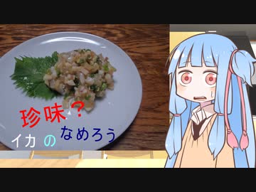 なるべく火を使わない料理祭 イカのなめろう ニコニコ動画