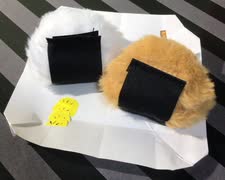 海苔をめくって具を見てみよう　おにぎりのぬいぐるみ２