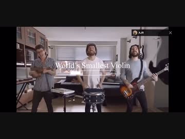 world`s smallest violin