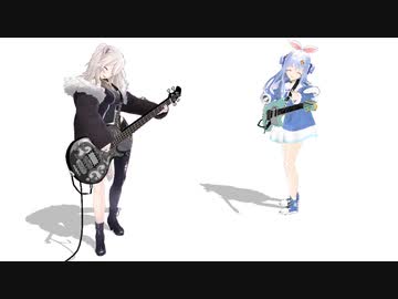 [MMDホロライブ]ライオンとうさぎで酔いどれ知らず[表情とlipモーション配布]
