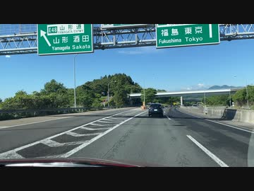 マツダ２車載　仙台～福島 磐梯吾妻スカイラインドライブ　３　東北自動車道　仙台南すぎ　村田インターあたり　20220604