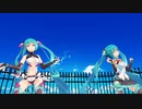 きょうもハレバレ【MMD】つかさ式初音ミクデュオ