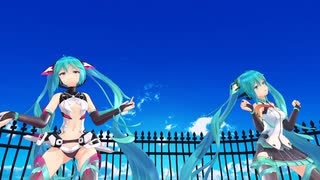 きょうもハレバレ【MMD】つかさ式初音ミクデュオ