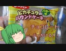 ピカチュウのパウンドケーキにチョコレートぶっかける！！