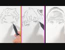YouTubeショートでバズった上からスパイファミリー描いてみたまとめ