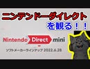 【ニンテンドーダイレクトmini 2022/6/28】ゲーム好きのネコが見ながら喋る