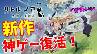 ついに復活！神キャラデザゲー【リトルノア楽園の後継者】#1