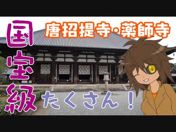 【西ノ京駅】奈良が誇る国宝級寺院！唐招提寺と薬師寺