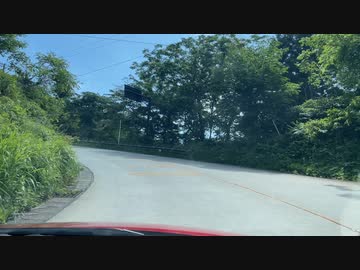 マツダ２車載　仙台～福島 磐梯吾妻スカイラインドライブ　９　磐梯吾妻スカイライン　2　高湯温泉のあたり　20220604
