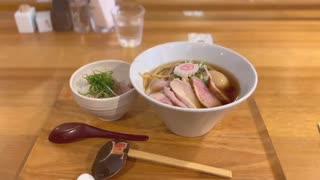 【広島ラーメン探訪】#25　年に数回のラーメン営業！「特製煮干し醤油ラーメン」瀬戸内産イワシ、アジ煮干しの出汁、手打ち麺製法の多加水中華麺　「太閤うどん」中町店　ramen Hiroshima