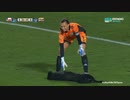 チリの女子サッカーの試合に乱入した黒わんこ
