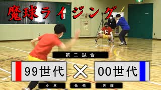 【キャップ投げ】大エース登場。魔球ライジング！世紀末大戦二試合目！激闘を、見逃すな。【キャップ野球大会】【試合実況付】