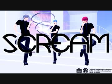 【MMD黒バス】scream