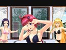 【MMD】（To LOVEる）彩南高２年女子達で♪気まぐれメルシィ♪ [1080P60fps]