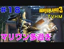 LV53→54【ボーダーランズ３】ＴＶＨＭ実況#18 レベルアップ＆レジェンダリー武器でもマリワン多すぎてキツイ