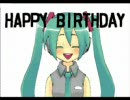 【動画】HappyBirthday!【つけてみました】