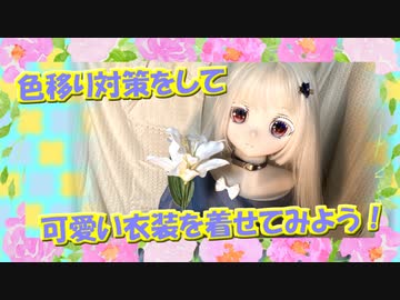 【ラブドール解説】色移り対策をして可愛い衣装を着せてみよう！【ゆっくり解説・ゆっくり茶番劇】
