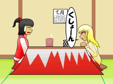 自機たちが風邪を引いた妖々夢