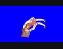 ヒップドロップをするRU姉貴