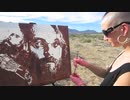 Shannon Larrattの死を悼み己が血で肖像画を描く身体改造愛好者たち その2