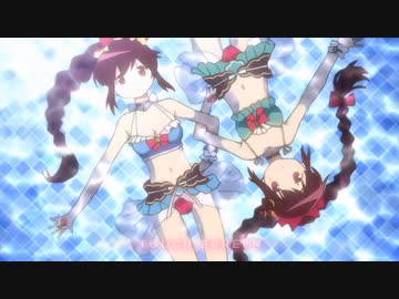 マギレコ 水着変身シーン集 リリカルなのはコラボ 物語シリーズ変身シーン集1080ｐ マギアレコード 魔法少女まどか マギカ外伝 ニコニコ動画