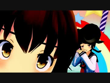 【MMD艦これ】雪風と時津風　ロマンスの神様【フェイスダンス】