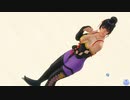 【DoaXvv/女天狗】髪をかき上げる・エレナ/幻燈黒龍+マルベリー/グラファイトボディスーツ070616