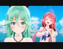 【MMD】【白露型駆逐艦八番艦 改白露型 山風/白露型九番艦駆逐艦江風】ロマンスの神様 [cham式山風/cham式江風]