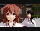 【MMD艦これ】白露、時雨でロマンスの神様踊ってもらった。