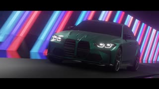 【Blender】BMW M3 G80 3DCGアニメーション Eevee