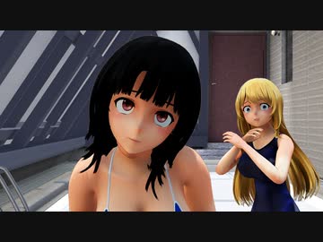 【MMD艦これ】 重巡高雄と愛宕でロマンスの神様