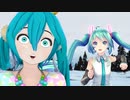 【MMD】ナルパミクさんとTda式ミクさんで例の ロマンスの神様
