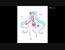 イラストタイムラプス  #5 初音ミクさん描いた。