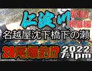 アユの友釣り 仁淀川(高知県) 名越屋沈下橋下の瀬 第一話 2022.7.1pm