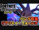 【フォートナイト】シーズンクエストウィーク5”リアリティフォールズ付近に浮いているリングを収集する”チャプター3シーズン3【Fortnite】