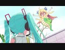 邪神ちゃんドロップキックX(第３期)1話の初音ミクちゃん登場シーン