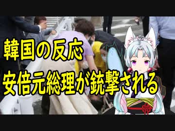 【韓国の反応】安倍元総理が演説中に銃撃される【世界の〇〇にゅーす】