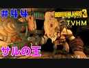 LV63【ボーダーランズ３】ＴＶＨＭ実況#44 ジャングルの奥に棲むサルの王に謁見を願う