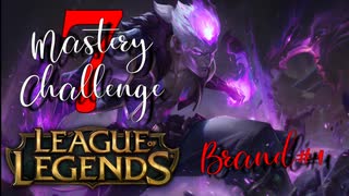 【LoL】Mastery 7 Challenge Brand #1【実況プレイ】#38