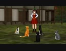 【第14回東方ニコ童祭】オレンジ・キャット・ファルセット【MMD】