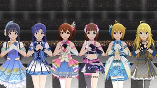 【ミリシタ】静香・千早・未来・春香・翼・美希「夢にかけるRainbow」【ソロMV(合唱版)】