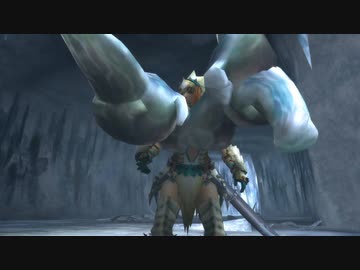 【MH3G HD】ギィギ ryona(ボイス15）