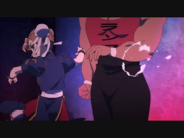 激しいバトル