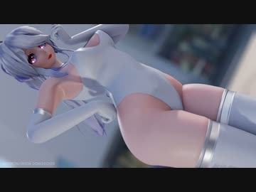[MMD] HAKU White Suit (弱音ハク) -「気まぐれメルシィ Kimagure Mercy」