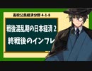 高校公民経済分野4-2-5／戦後混乱期の日本経済2／終戦後のインフレ