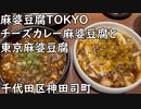 千代田区神田司町 麻婆豆腐TOKYO 神田本店のチーズカレー麻婆豆腐と東京麻婆豆腐／Sichuan style bean curd・Cheese curry flavor